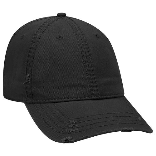 Custom Dad Hat Unstructured Soft Crown Garment Washed Distressed - 4 Colors