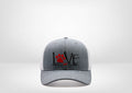Dog Love Designed by Coco's Corner on a Classic Trucker Snap Back Hat
