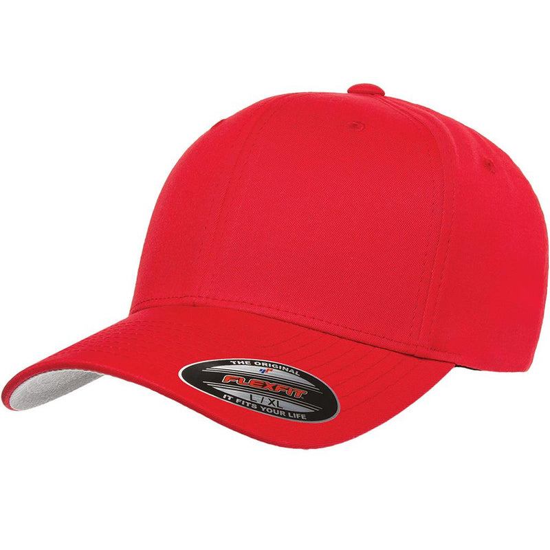 Custom Fitted Baseball Hat Yupoong Flexfit Cotton Twill - 8 Colors