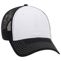 Custom Classic Trucker Snap Back Hat 6 Panel Low Profile Cotton Blend Twill - 7 Colors