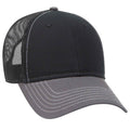 Custom Classic Trucker Snap Back Hat 6 Panel Low Profile Cotton Blend Twill - 7 Colors
